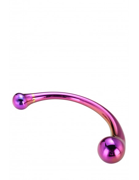 Szklane Dildo Glamour Glass Curved Big Wand - Dilda szklane - 4