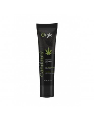Stymulujący żel intymny Orgie Cannabis Lubetube 100 ml - Lubrykanty stymulujące - 1