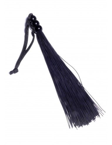 Pejcz BDSM Silicone Whip Black 10" - Fetish Boss Series - Baty, pejcze i packi - 1