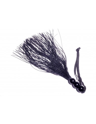 Pejcz BDSM Silicone Whip Black 10" - Fetish Boss Series - Baty, pejcze i packi - 6