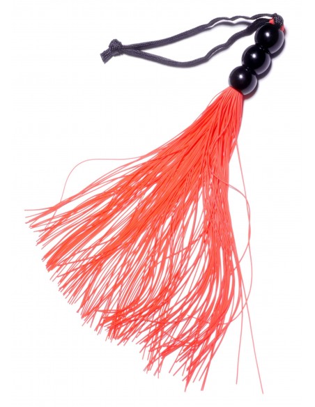 Pejcz BDSM Silicone Whip Red 10" - Baty, pejcze i packi - 1