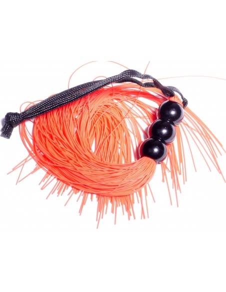 Pejcz BDSM Silicone Whip Red 10" - Baty, pejcze i packi - 6