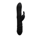 Wibrator króliczek Twister Black - system UWM, niezależna rotacja 3D, 23 cm x 4 cm - 1
