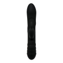 Wibrator króliczek Twister Black - system UWM, niezależna rotacja 3D, 23 cm x 4 cm - 2