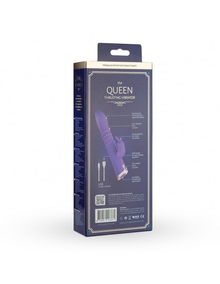 Wibrator króliczek Royals the Queen Thrusting Rabbit - Wibratory Króliczki - 9