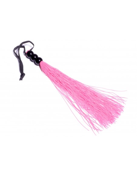 Pejcz BDSM Silicone Whip Pink 10" - Baty, pejcze i packi - 6