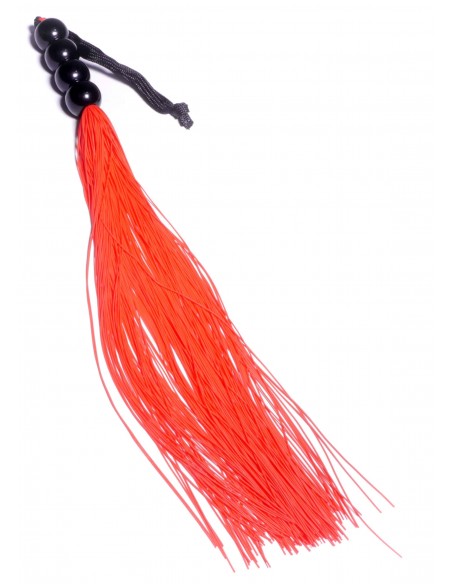 Pejcz BDSM Silicone Whip Red 14" - Baty, pejcze i packi - 1