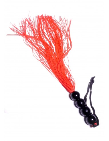 Pejcz BDSM Silicone Whip Red 14" - Baty, pejcze i packi - 4