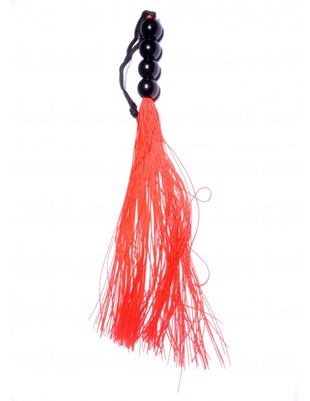 Pejcz BDSM Silicone Whip Red 14" - Baty, pejcze i packi - 5