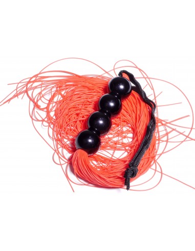 Pejcz BDSM Silicone Whip Red 14" - Baty, pejcze i packi - 7