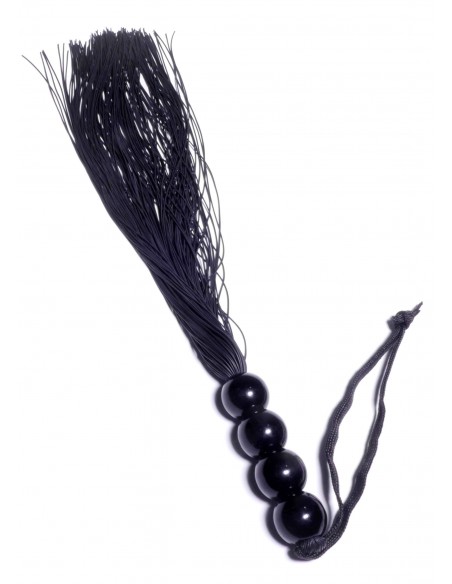 Pejcz BDSM Silicone Whip Black 14" - Fetish Boss Series - Baty, pejcze i packi - 4