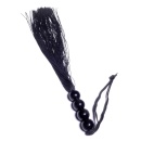 Pejcz BDSM Silicone Whip Black 14" - Fetish Boss Series - 4