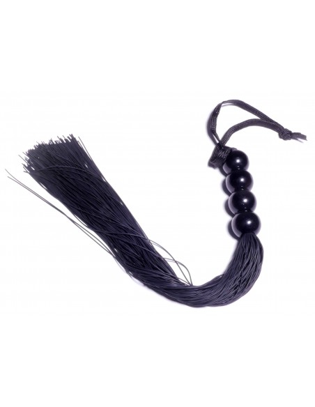 Pejcz BDSM Silicone Whip Black 14" - Fetish Boss Series - Baty, pejcze i packi - 5