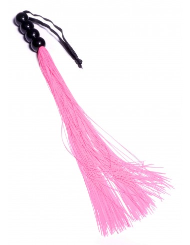 Pejcz BDSM Silicone Whip Pink 14" - Baty, pejcze i packi - 1