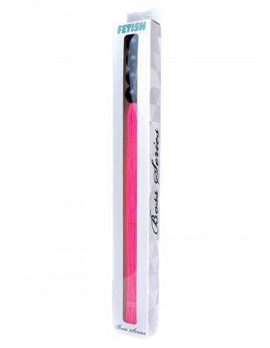 Pejcz BDSM Silicone Whip Pink 14" - Baty, pejcze i packi - 2
