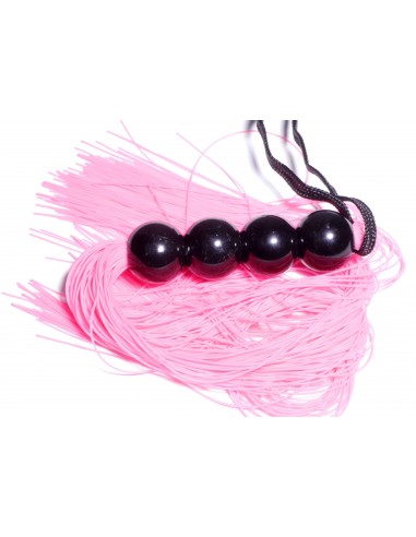 Pejcz BDSM Silicone Whip Pink 14" - Baty, pejcze i packi - 7