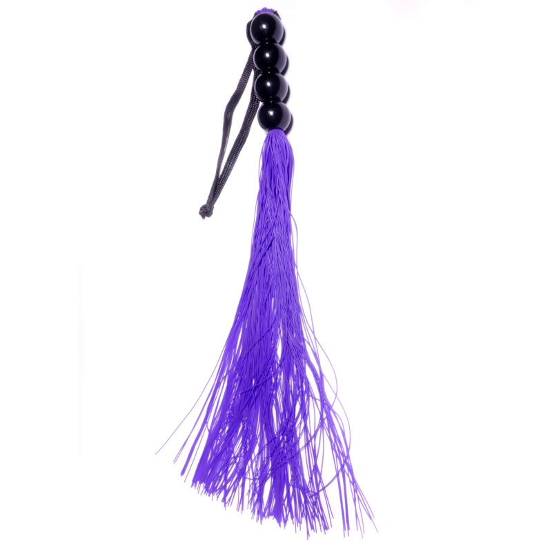Pejcz BDSM Silicone Whip Purple 14" - 4