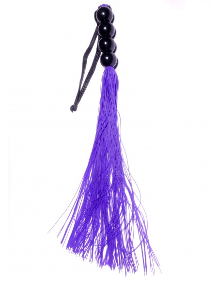 Pejcz BDSM Silicone Whip Purple 14" - Baty, pejcze i packi - 4