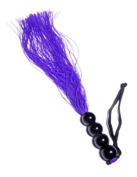 Pejcz BDSM Silicone Whip Purple 14" - Baty, pejcze i packi - 5