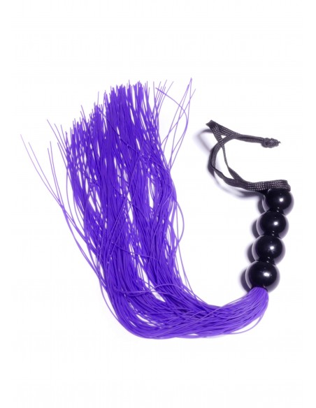 Pejcz BDSM Silicone Whip Purple 14" - Baty, pejcze i packi - 8