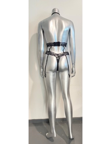 Tl143 Bodystocking Sexy Lingerie Set Black - Bodystocking - 6