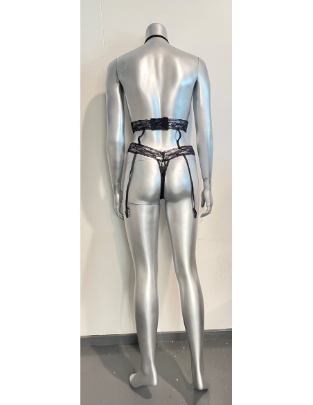Tl143 Bodystocking Sexy Lingerie Set Black - Bodystocking - 6