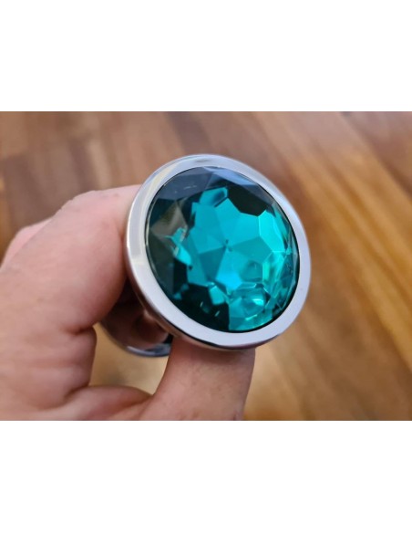 Zestaw Korków Analnych Diamond King Starter z NIebieskim Zdobieniem - S,M,L - Zestawy Korków Analnych - 5