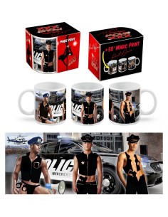 XXX SHOW kubek Boss 300 ml Policjanci - Wieczór panieński - 1