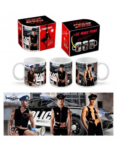 XXX SHOW kubek Boss 300 ml Policjanci - Wieczór panieński - 1