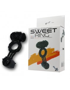 Pierścień z wibracjami Sweet Ring - Pierścienie erekcyjne wibrujące - 1 2
