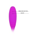 Wibrator podwójny Snaky Vibe 7 Functions - giętki silikon, 7 funkcji wibracji, długość 60 cm - 5