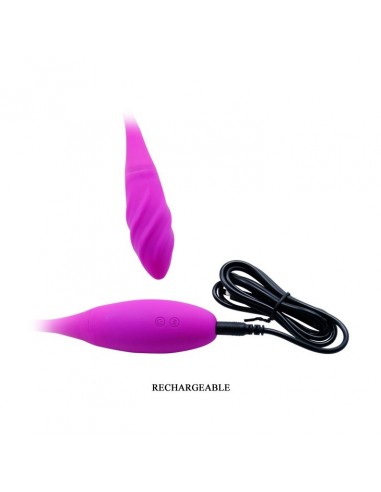 Jajeczko wibrujące Pretty Love - Snaky Vibe 7 Funkcji USB - Kulki Gejszy i Jajeczka Wibrujące - 6