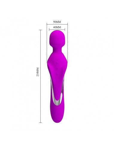 Masażer do ciała Pretty Love - Murray 7 Funkcji, USB - Wibratory Magic Wand - 5