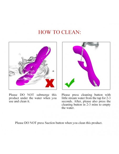 Wibrator królik - SAM 7 Funkcji USB - Wibratory Króliczki - 7