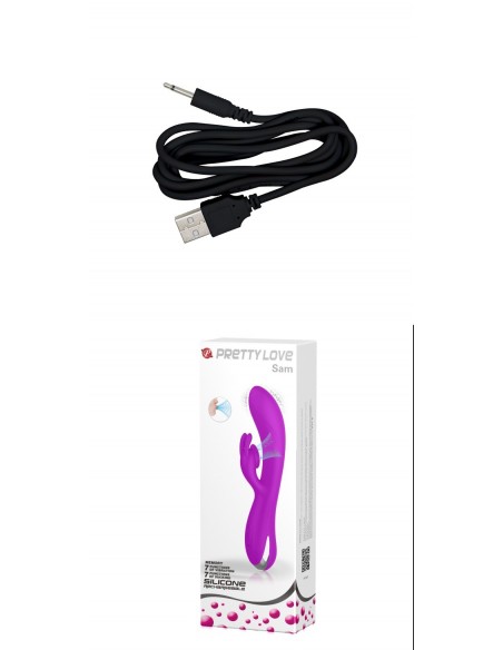 Wibrator królik - SAM 7 Funkcji USB - Wibratory Króliczki - 11