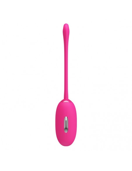 Jajeczko wibrujące Pretty Love - Doreen 12 Funkcji USB Pink - Kulki Gejszy i Jajeczka Wibrujące - 3