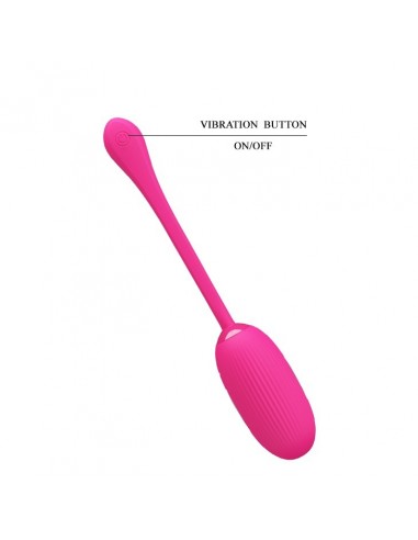 Jajeczko wibrujące Pretty Love - Doreen 12 Funkcji USB Pink - Kulki Gejszy i Jajeczka Wibrujące - 7