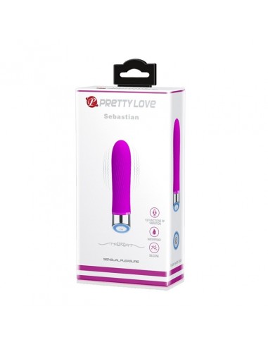 Wibrator Sebastian 12 Functions Fioletowy - Wibratory Klasyczne - 2