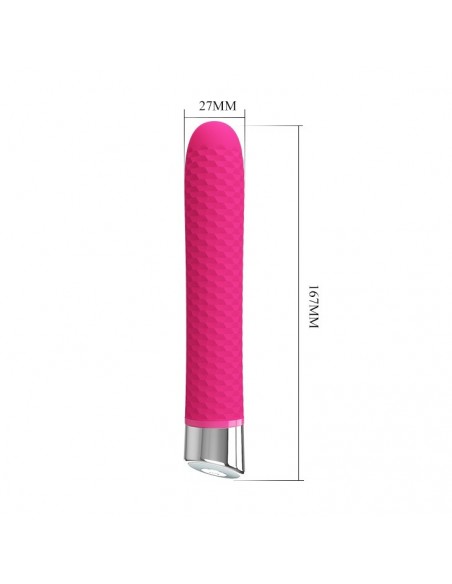 Wibrator Reginald 12 Functions Usb Pink - Wibratory Klasyczne - 6