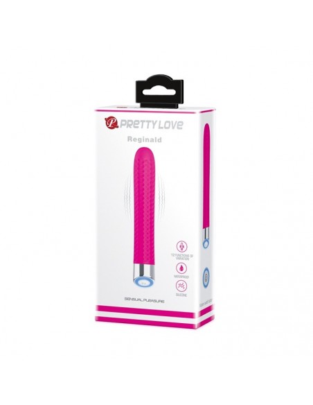 Wibrator Reginald 12 Functions Usb Pink - Wibratory Klasyczne - 2