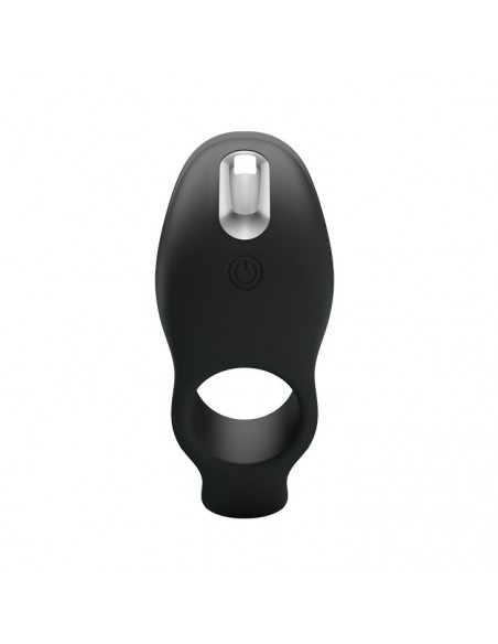 Nakładka wibracyjna  - Penis Sleeve 7 Funkcji Czarny - Pierścienie erekcyjne wibrujące - 2