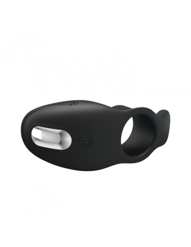 Nakładka wibracyjna  - Penis Sleeve 7 Funkcji Czarny - Pierścienie erekcyjne wibrujące - 4