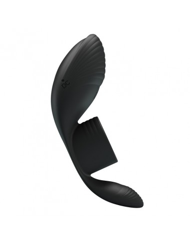 Nakładka wibracyjna  - Penis Sleeve 7 Funkcji Czarny - Pierścienie erekcyjne wibrujące - 6