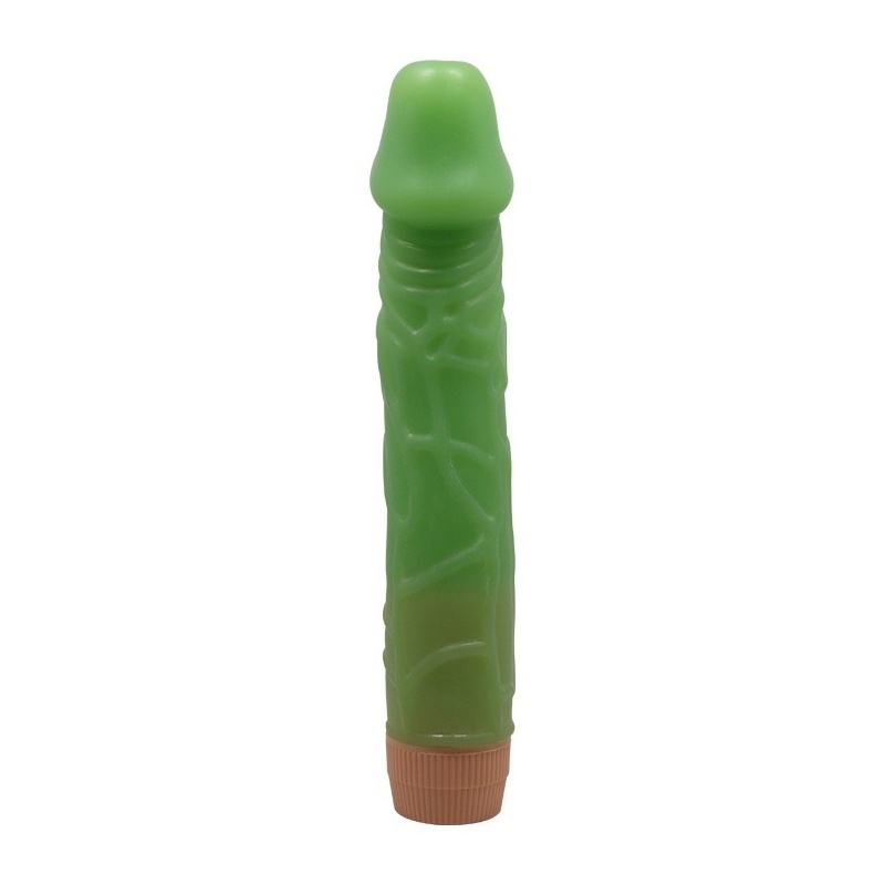 Wibrator dildo Barbara z obrotową regulacją, 22,4 cm - 4