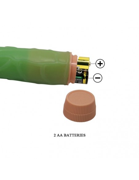 Wibrator Baile- Barbara 8.8'' Green Multi-Speed - Wibratory Realistyczne - 9