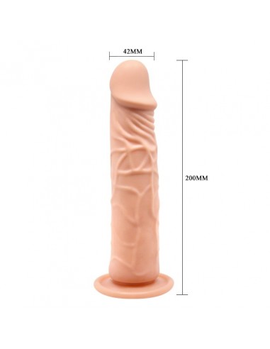 Dildo z cyberskóry Baile- Barbara 7.8'' Flesh - Dilda realistyczne - 4