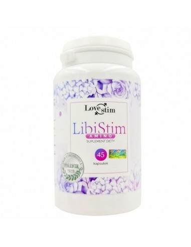 Lstim Suplement Libistim Amino 45 kaps. - Zwiększenie libida i potencji u kobiet - 1