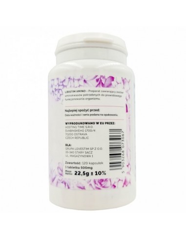 Lstim Suplement Libistim Amino 45 kaps. - Zwiększenie libida i potencji u kobiet - 3