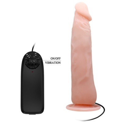 Wibrator z cyberskóry Wibrator Vibrating Cock - 1