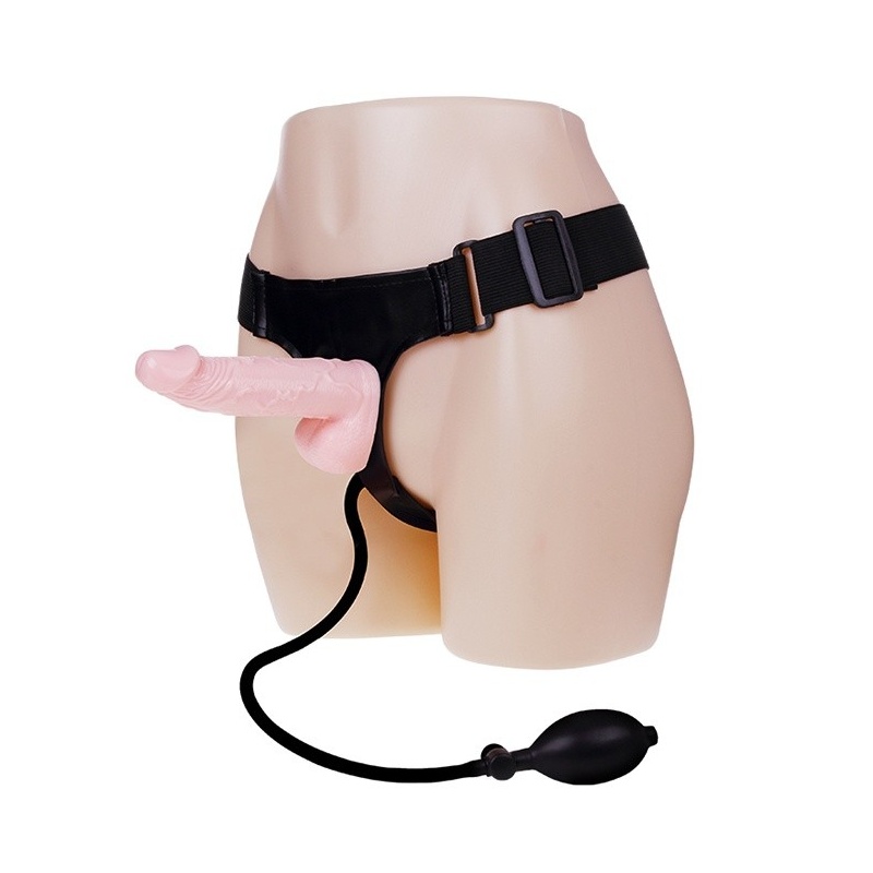 Strap-on BW-022037 nadmuchiwany do średnicy 7,6 cm z regulowanym pasem - 1